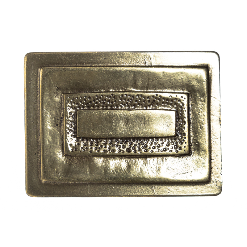 Fortress, 4cm, messingfarbene Schließe, Schnalle
