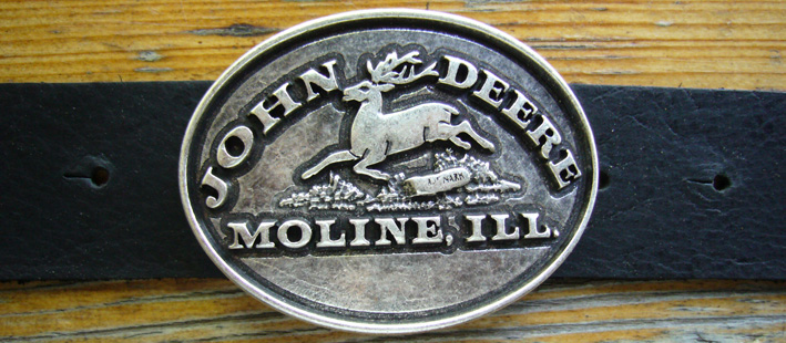 John Deere Gürtelschließe, 4cm, Schnalle