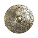 BRUST-Schild, 4cm, messingfarbene, keltische Zierschließe, Schnalle