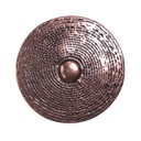 BRUST-Schild, 4cm, kupferfarbene, keltische Zierschließe, Schnalle