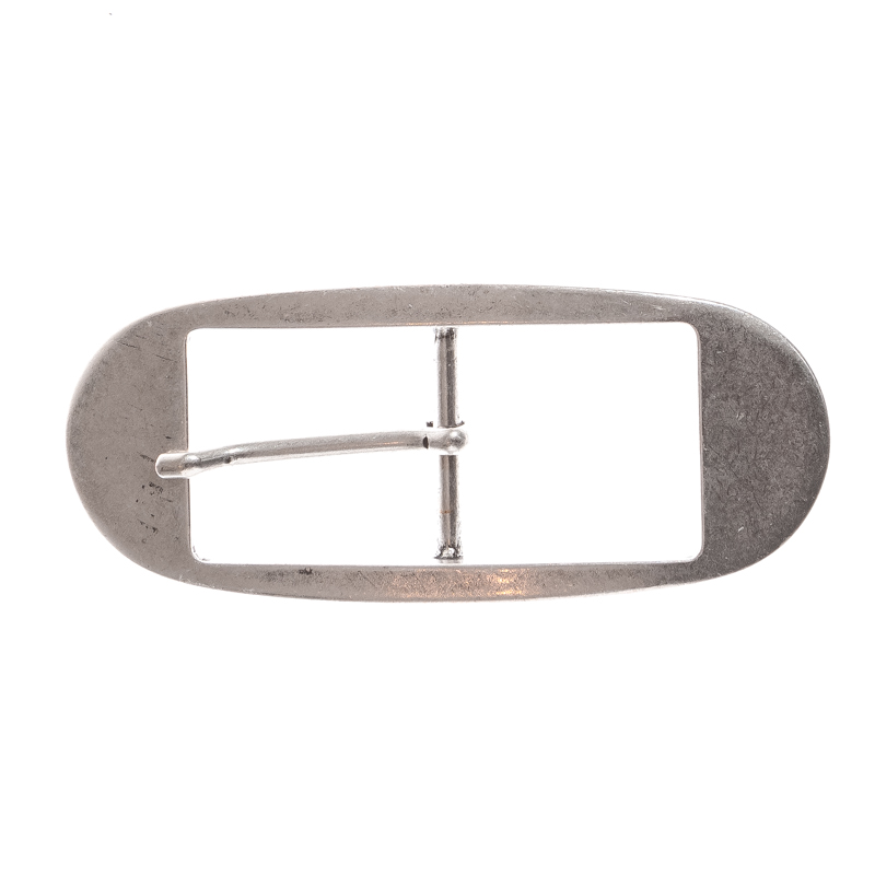 Slim, 3,5cm, silberfarbene Schließe, Schnalle