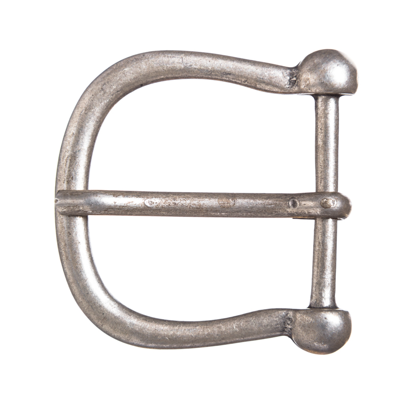 RASUL, Dorn-Halbschließe, leicht, 3cm, silberfarben, Schnalle