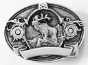 Blattschuss 4cm, Schließe, Tracht, Schnalle