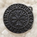 VEGVISIR -Schließe schwarzeisenfarben 4cm, Schnalle