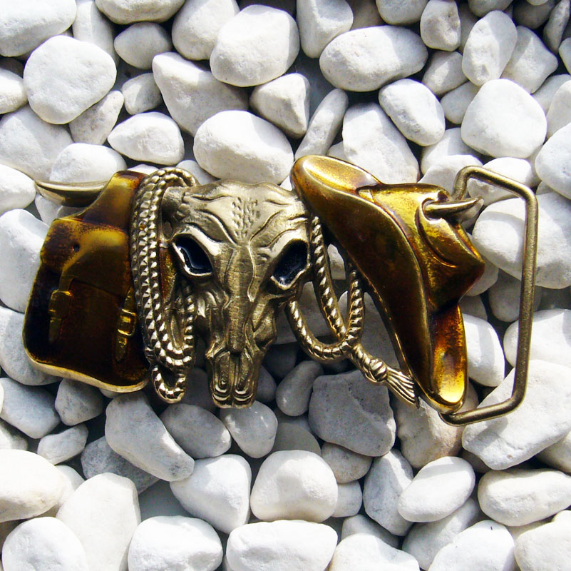 Death Valley, 4cm, Messingschließe, Schnalle