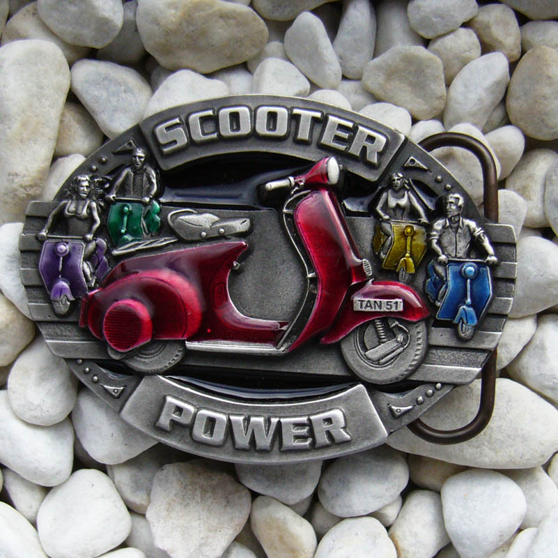 Scooter Power, 4cm, Motorroller-Schließe, Schnalle