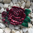 Crimson-Rose, 4cm, Romantik, Gürtelschließe, Schnalle