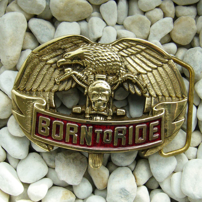 born to ride, 4cm, Schließe, Schnalle