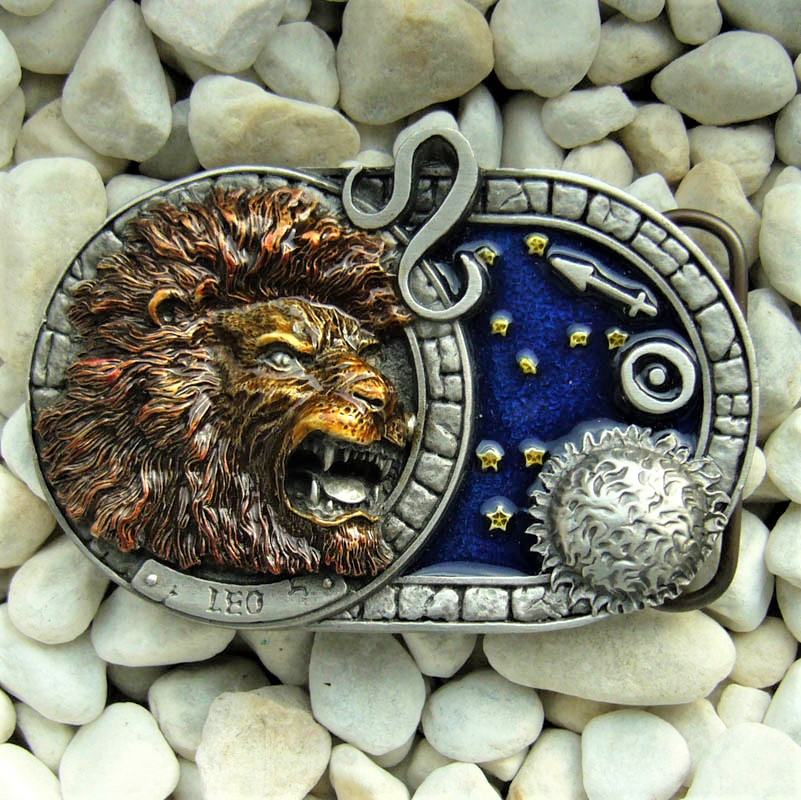 Sternzeichen Löwe - Leo, 4cm Schließe, Schnalle