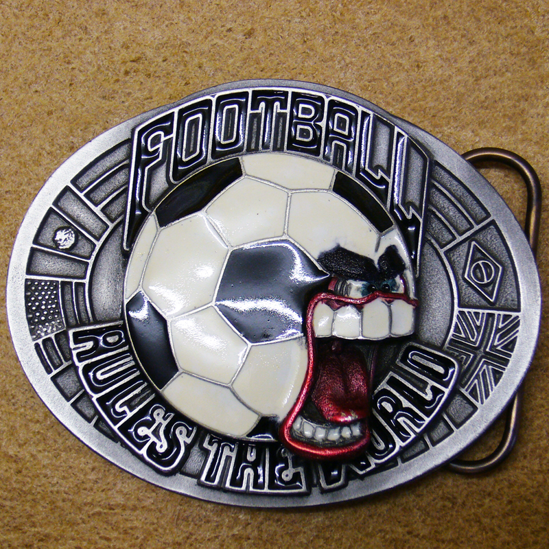 football rules , 4cm Gürtelschließe, Schnalle