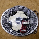 football rules , 4cm Gürtelschließe, Schnalle