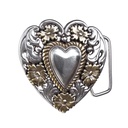 Heart and Flowers, 4cm Schließe, Schnalle