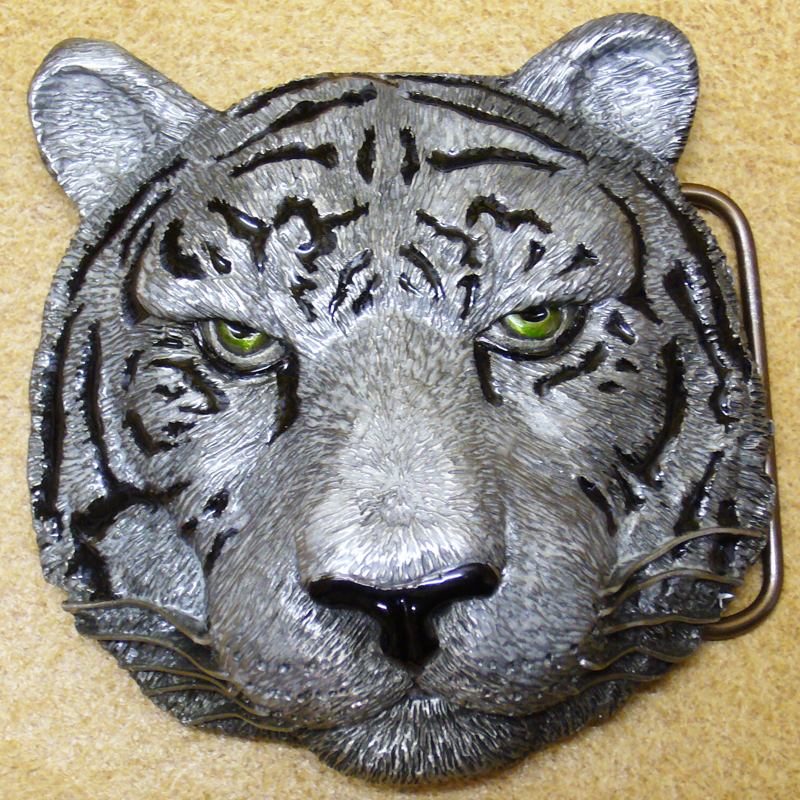 Tiger, 4cm Gürtelschließe, Schnalle