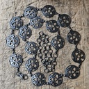 TRISKEL,Kettengürtel,  Fb:schwarzeisen, Mittelalter, Larp, Gothic, Cosplay