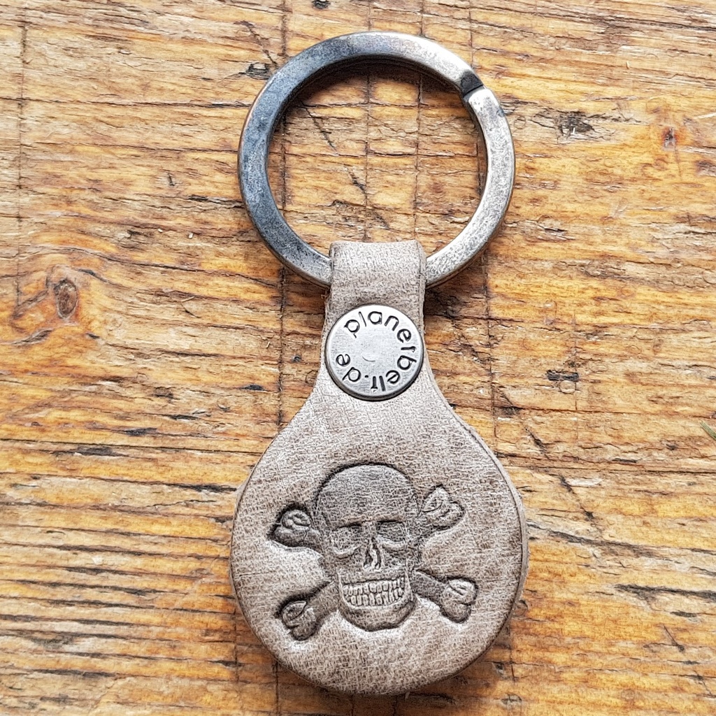 Schlüsselanhänger Biker SKULL & BONES