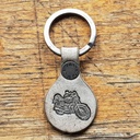Schlüsselanhänger Biker BIKE