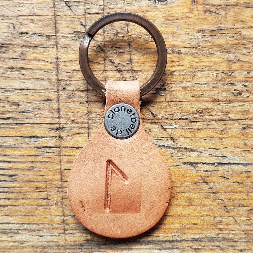 Schlüsselanhänger RUNE LAGUZ  "L"