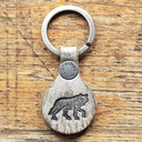 Schlüsselanhänger LAUFENDER WOLF