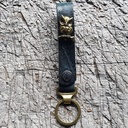 Schlüsselanhänger SLING, Eule, messing