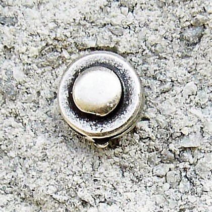 Stud, Beschlag silberfarben, 10mm Nietstift
