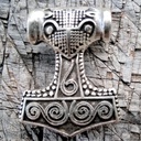 Schonenhammer, Mjölnir, Thorshammer, silberner Beschlag