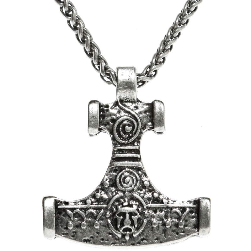 Anhänger Hiddenseehammer,FB:silber,Mittelalter,Larp,Wikinger,Schmuck,Thor,Mjölnir