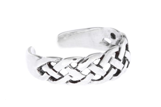 [zr2] Zehenring "Rhiana" – 5 mm Keltischer Knoten aus Silber 925