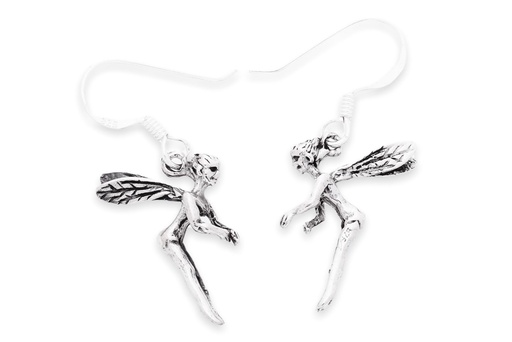 [oh84] AYLINA Ohrringe aus Silber – Elfen Ohrhänger Tinkerbell-Stil 1,9 cm
