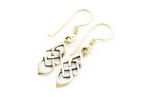 [ohb33] NEALA Ohrringe aus Bronze – Keltische Ohrhänger Celtic Harmony 1,9 cm