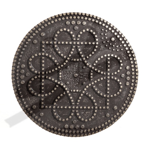[B645-21] Birka-Schließe messingfarben 4cm