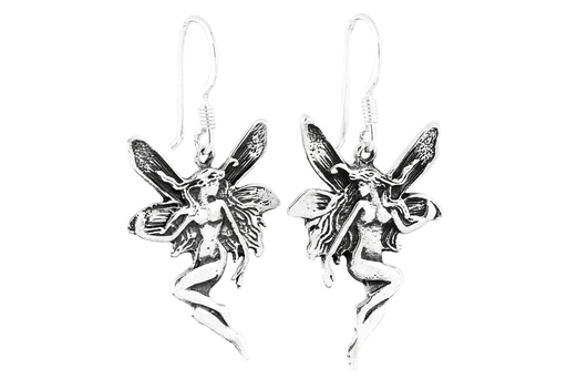 [oh11-2] Ohrhänger Rhiana Elfe aus Silber 925 – Boho Elfenohrringe 3,8 cm