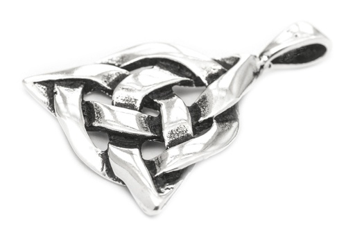 [ac82] Schmuck Anhänger Tilion 3,2 cm – Silber 925 – Keltisches Amulett für Schutz & Weisheit