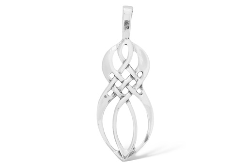 [ac13] Schmuck Anhänger Celtic Harmony 4,3 cm – Silber 925 – Keltisches Amulett für Balance & Schutz