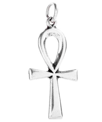 [WK2015-am46] Amulett, Anhänger 'Ankh - Ägyptisches Kreuz' aus Silber 925 - Mittelalter, Larp, Fantasy Schmuck