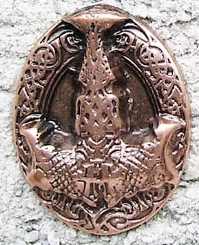 [N-232-4] Mjölnir, kupferfarbener Beschlag