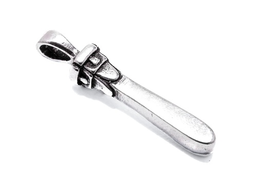 [av81] Anhänger Swiatowid aus Silber – Slawischer Schutzgott mit vier Gesichtern 3,2 cm