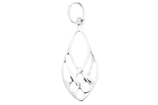 [ac110] Schmuck Anhänger Briga 3,1 cm – Silber 925 – Keltisches Amulett für Liebe & Schutz