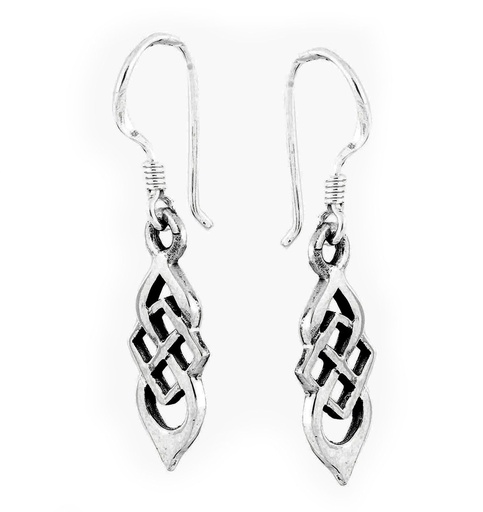 [oh33] NEALA Ohrringe aus Silber – Keltische Knotenohrhänger Harmony 2,1 cm
