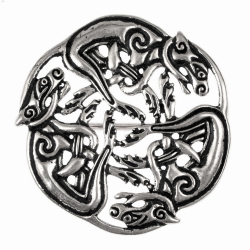 Keltische Brosche "Cwn Annwn"