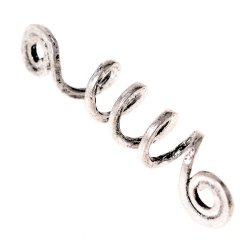 [07 HaSpi GR] Haar-Spirale "groß" - 7 mm Loch