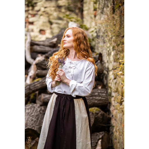 Mittelalter Bluse "Tilda" Weiß