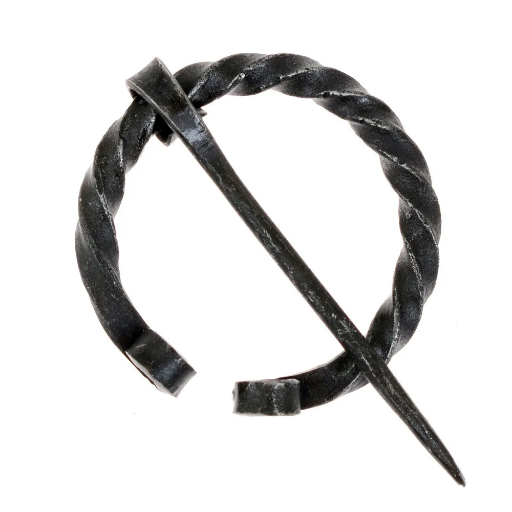 [16 Fi mini 1] Wikinger Hufeisen-Fibel mini - 4 cm