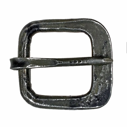 [16 Ei-S 18 SQ] Geschmiedete Schnalle / Rechteck - für 1.8 cm