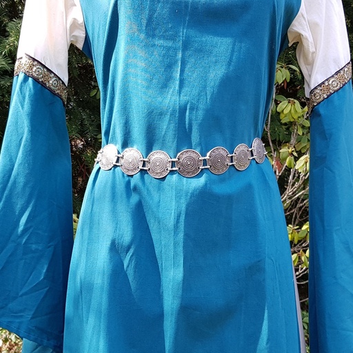 [C-5338-1] Kettengürtel Herja, silberfarben