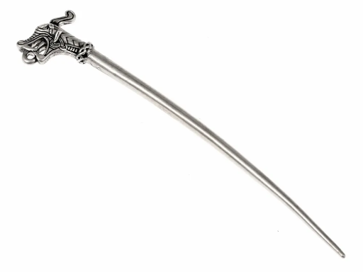 Kleine Wikinger-Nadel „Haithabu“ – Replik einer Drachenkopfnadel des 10. Jahrhunderts