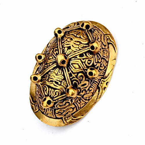 Schildkröten Buckelfibel Wikinger Fibel