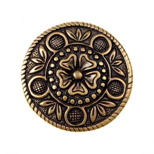 Tasselscheibe Hochmittelalter Replik - Accessoire für Mittelalter Gewandung, Historisches Reenactment und Fantasy Larp