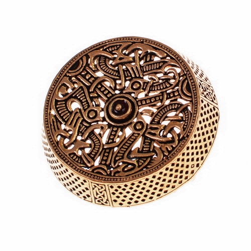 Replik einer Dosenfibel Wikinger Schmuck