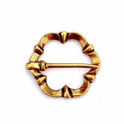 Hochmittelalterlicher Fürspan von Fuchsenhof - Accessoire für Historische Gewandungen, Reenactment und Liverollenspiel