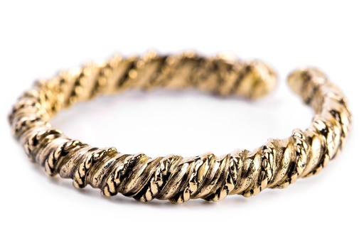 [rb583] Wikinger-Ring "Tarîna" aus Bronze – Symbol für unendliche Verbundenheit 3 mm